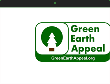 Tablet Screenshot of greenearthappeal.org